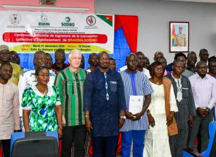 signature-de-la-convention-collective-d’etablissement-de-brakina-sodibo