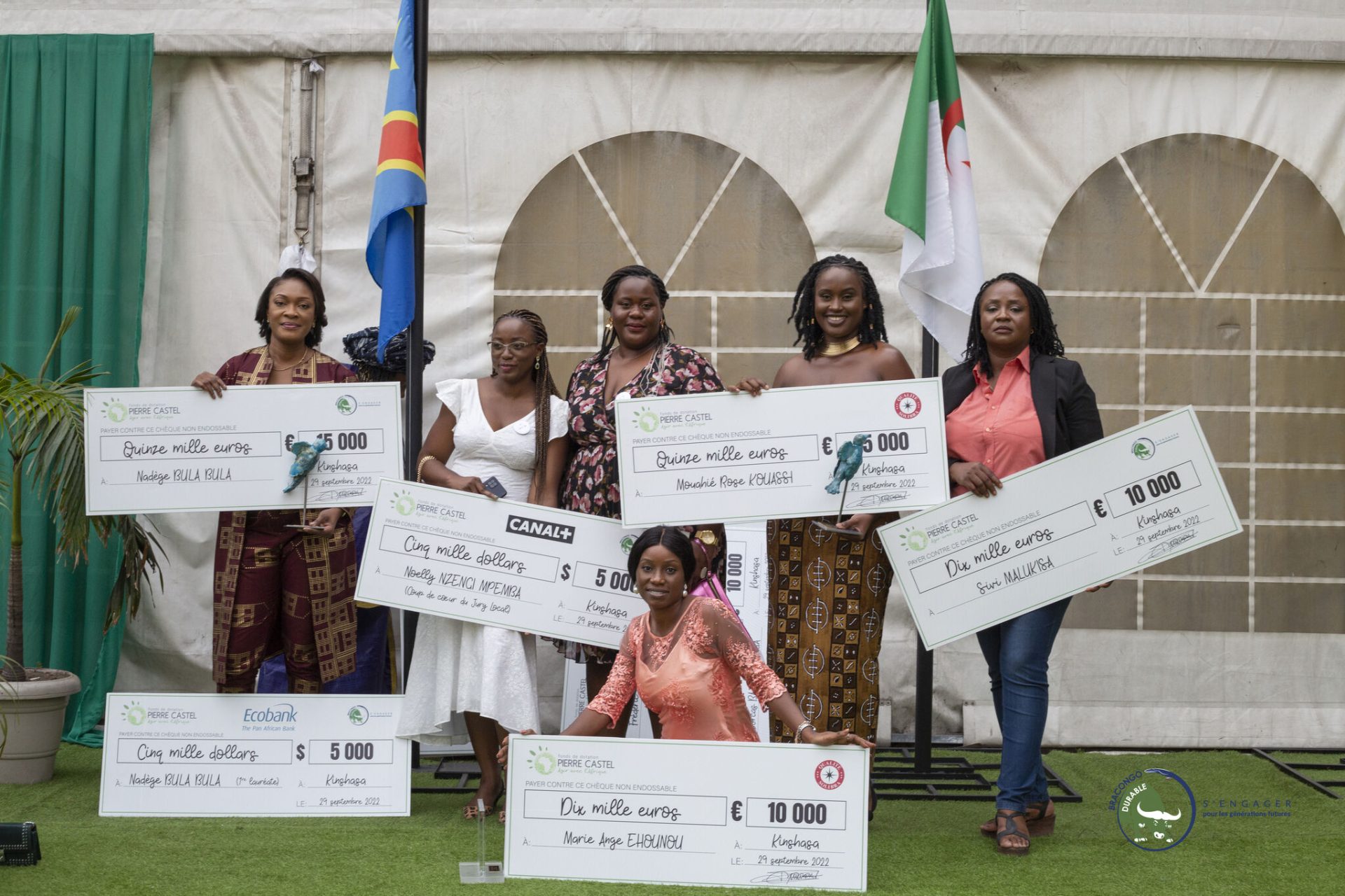 Prix Pierre Castel 2022 : Les lauréats de six pays africains solennellement primés à Kinshasa 