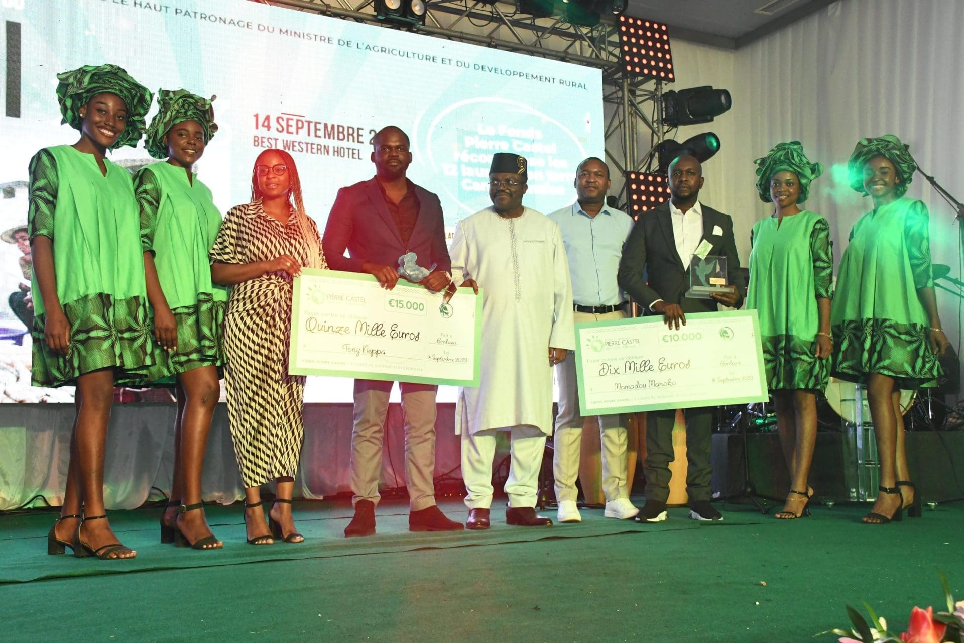 Prix Pierre Castel 2023 : les lauréats primés à Douala