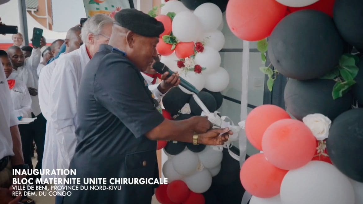 Inauguration bloc maternité Beni | BRASIMBA