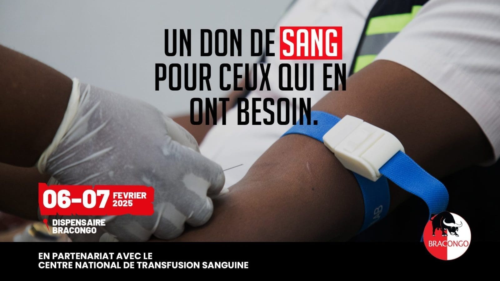 BRACONGO SOLIDAIRE : UNE COLLECTE DE SANG POUR SAUVER DES VIES