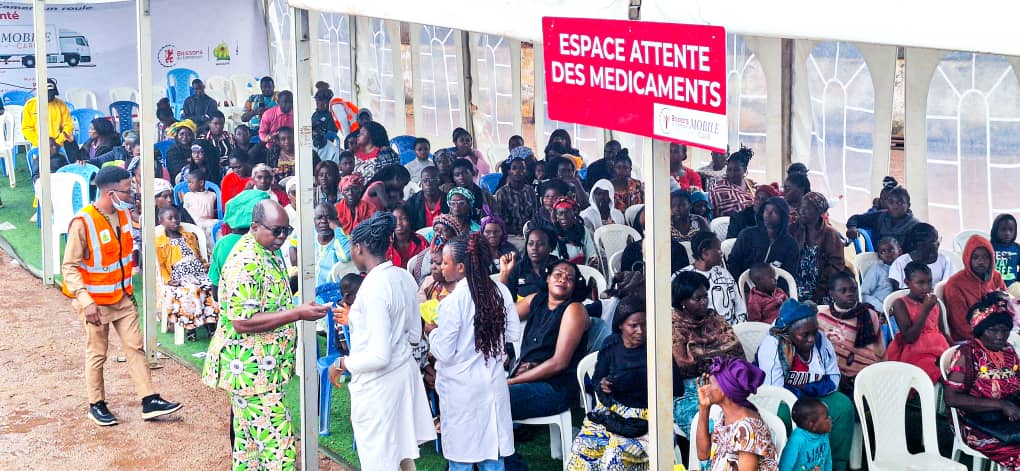 MOBILE CARE ACTE V – BERTOUA : plus de 500 personnes pris en charge ce 3 avril