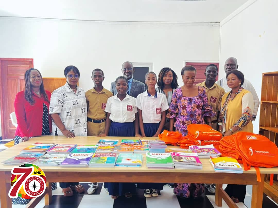 SOLIBRA renforce son engagement éducatif au Lycée Moderne de Treichville