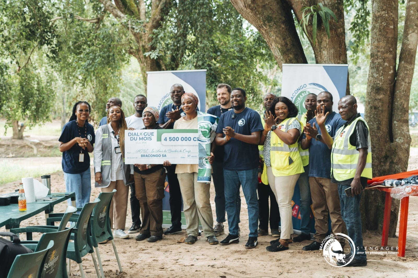 Dialogue du mois de février 2026 – BRACONGO S’ENGAGE POUR LA PRÉSERVATION DES BONOBOS